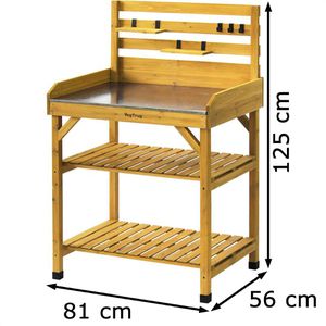 Produktbild für Pflanztisch VegTrug 090PT, natur