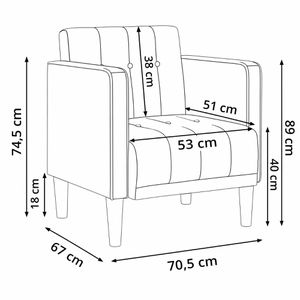 Produktbild für Loungesessel vidaXL 4100557, schwarz