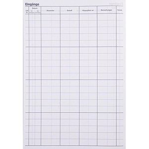 Produktbild für Posteingangsbuch Coswig 861094603, A4