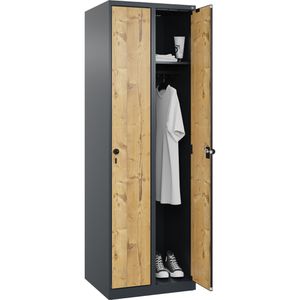 Produktbild für Spind CP-Möbel Evolo PLUS, silberfichte