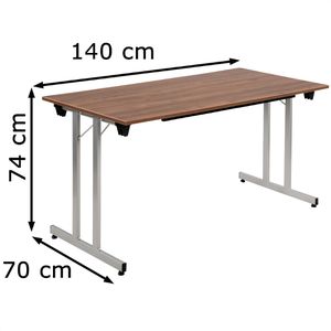 Produktbild für Klapptisch Sodematub TPMU147WA, aus Holz