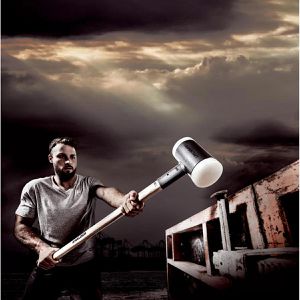 Produktbild für Vorschlaghammer HALDER SUPERCRAFT 3366.107, Ø100mm