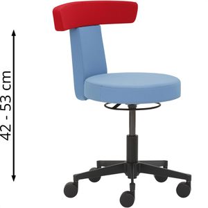 Produktbild für Drehhocker Mayer myDUO, 1262 622