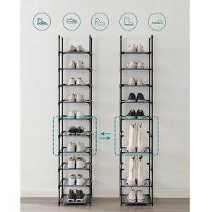 Produktbild für Schuhregal Songmics LSR110G01, aus Metall