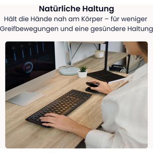 Produktbild für Tastatur Contour New Balance Keyboard, 102100