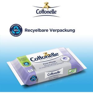 Produktbild für Feuchtes-Toilettenpapier Cottonelle Pure Pflege