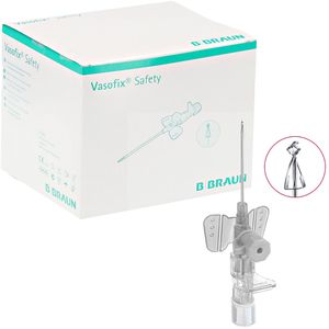 Produktbild für Kanülen B.Braun Vasofix Safety-W PUR, 50 Stück