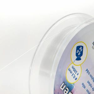 Produktbild für Nylonfaden Idena 63136, auf Spule, transparent