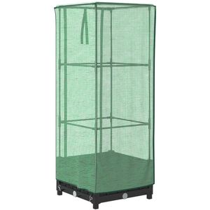 Produktbild für Hochbeet vidaXL 4015809, aus Kunststoff und Eisen