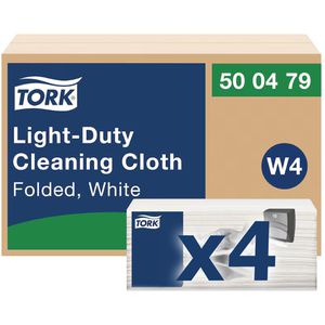 Einwegtücher Tork exelCLEAN Light, W4, weiß