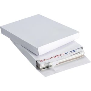 Faltentaschen Mailmedia C4, weiß