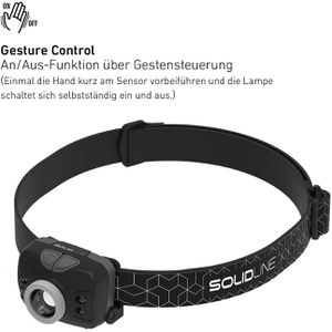 Produktbild für Stirnlampe Ledlenser Solidline SH5, mit Batterie