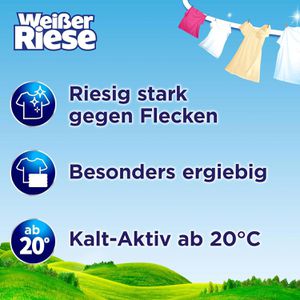 Produktbild für Waschmittel Weißer-Riese Colorwaschmittel
