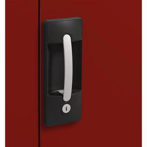 Produktbild für Werkzeugschrank CP-Möbel 8931-305, aus Metall, grau / rot