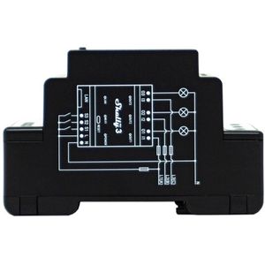 Produktbild für Schaltaktor Shelly Pro 3, für Smart Home, 3 Kanäle