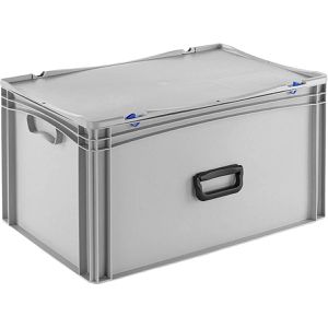 Produktbild für Eurobox Alpha-Paletten Basicline, grau, 64,5 Liter