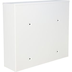 Produktbild für Briefkasten Burg-Wächter Potsdam 877 W, weiß, aus Stahl