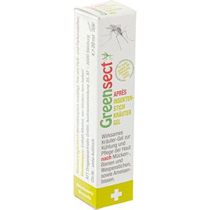 Produktbild für Insektenstich-Gel Greensect Apres Kräutergel ab 6 Monate, Tube
