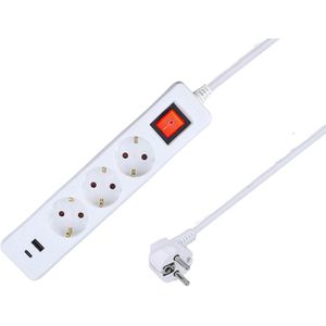 Steckdosenleiste as-Schwabe 11375, mit 1,4 m Kabel