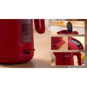 Produktbild für Wasserkocher Bosch MyMoment TWK2M164, rot