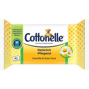 Feuchtes-Toilettenpapier Cottonelle Natürlich Pflegend