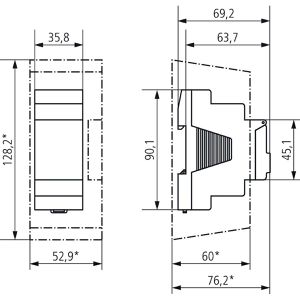 Produktbild für Zeitschaltuhr Theben Selekta 172 top3 RC, digital