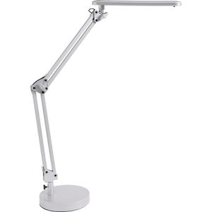 Schreibtischlampe Alco 963, silber, LED