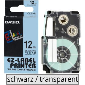 Schriftband Casio XR-12X1, 12mm