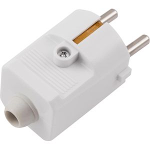 Produktbild für Schutzkontaktstecker McPower 16 A / 230 V, weiß