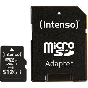 Produktbild für Micro-SD-Karte Intenso Performance 3424493 512 GB