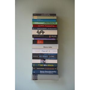 Produktbild für Wandregal jankurtz BOOK, 492135, weiß