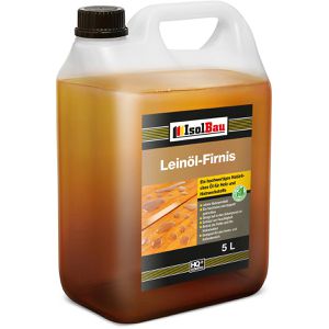 Holzöl IsolBau Leinöl-Firnis, 5,0l