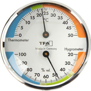 Produktbild für Thermo-Hygrometer TFA 45.2040.42, analog