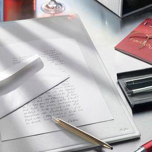 Produktbild für Schreibunterlage Läufer 38080, Scala, weiß