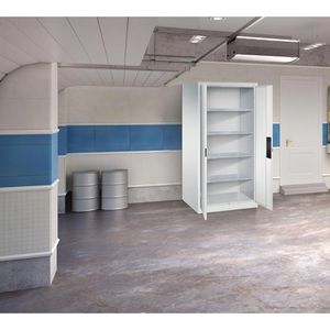 Produktbild für Werkzeugschrank CP-Möbel 8924-052, aus Metall, lichtgrau