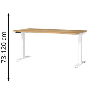 Produktbild für Schreibtisch Germania Mailand, 7908-242, eiche