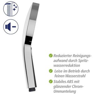 Produktbild für Handbrause Wenko Softwater, verchromt