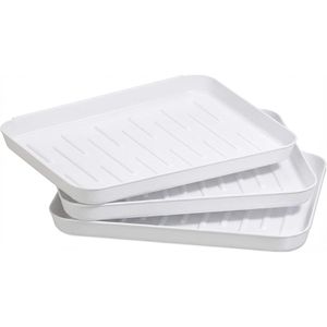 Schuhabtropfschale Relaxdays 10039664, 3 Stück