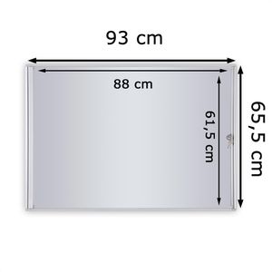 Produktbild für Schaukasten Showdown-Displays Economy XS B1, innen