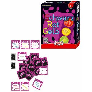 Produktbild für Kartenspiel Amigo 01663, Schwarz Rot Gelb