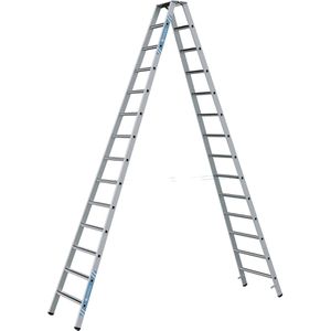 Stehleiter Zarges Saferstep B, 41314, beidseitig begehbar