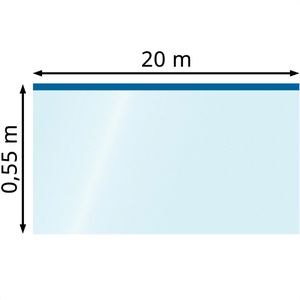 Produktbild für Abdeckfolie Schuller 45881, Targa Blue Mask, 2in1