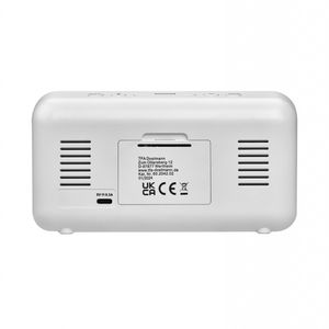 Produktbild für Wecker TFA 60.2042.02 weiß, digital