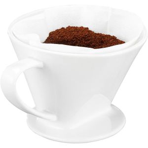 Böttcher-AG Kaffeefilter Größe 4, Porzellan weiß, Handfilter