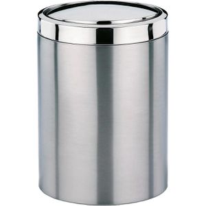 Mülleimer Kela Ano, 21381, silber matt