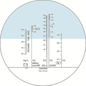 Produktbild für Refraktometer Hazet 4810C, analoges Handrefraktometer