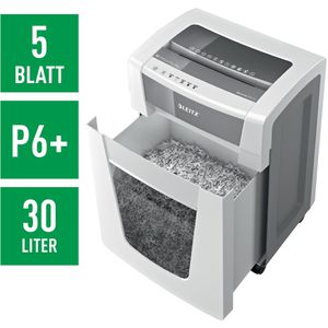 Produktbild für Aktenvernichter Leitz 8010 IQ Office Pro P6+, mit Rollen