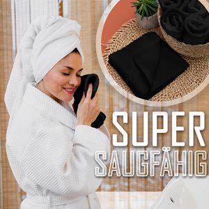 Produktbild für Waschlappen NatureMark Seiflappen, schwarz, 30 x 30 cm