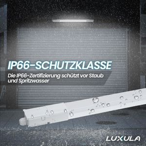 Produktbild für Feuchtraumleuchte Luxula LX200123, LED mit 45 Watt