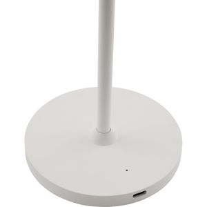Produktbild für Tischlampe Rolf-Kern Club, weiß, LED, warmweiß